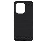 MOFI, Carcasa para Redmi Note 13 4G Myal cepillado y silicona efecto carbono