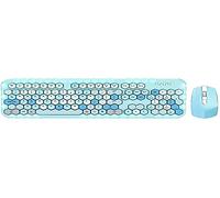MOFII Wireless Keyboard + Mouse Set Honey Plus 2.4G (Azul)