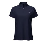 MoFiz Camiseta de natación para Mujer, con Cremallera 1/4, de Manga Corta, de Secado rápido, protección Solar, Surf Rashguard