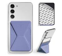 MOFT Carteras y Tarjeteros para Móvil, Tarjeteros Adhesivos Soporte para Teléfono, Cartera Tarjetero Invisible Adhesivos de MOVAS Piel Vegana para iPhone Android Smartphones (Lavender)