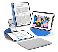 MOFT Dynamic Folio para iPad Air de 11" (M4 2026/ M3 2025/ M2 2024) & 10.9" (5.ª 4.ª Gen 2022 2020), Funda Magnética Delgada con +20 ángulos, función de Encendido/Apagado automático - Cemento