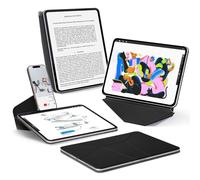 MOFT Dynamic Folio para iPad Pro de 11" (2.ª/3.ª/4.ª Gen) y iPad Air (4.ª a 7.ª Gen), Funda magnética Delgada con +20 ángulos, función de Encendido/Apagado automático - Negro Profundo