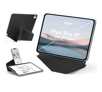 MOFT Dynamic Folio para iPad Pro de 11" (4.ª/3.ª/2.ª Generación 2022/2021/2020), Funda magnética Delgada con +20 ángulos, función de Encendido/Apagado automático - Negro Profundo