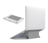 MOFT Invisible Airflow Soporte para ordenador portátil, con diseño abierto para disipación de calor, doble ángulo ajustable, reutilizable y sin residuos, compatible con portátiles de hasta 16 pulgadas