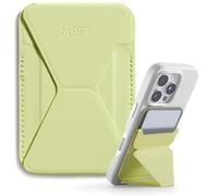 MOFT Magnetic Wallet Stand Compatible with iPhone 16/15/14/13/12 Series Angle Adjustment & Magsafe Compatible MOVAS Phone Stand Soft Avocado