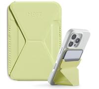 MOFT MagSafe Cartera Soporte para iPhone 17/16/15/14/13 Series Compatible con MagSafe, Soporte Magnético de MOVAS Cuero Vegano para Teléfono con 3 Ángulos de Visión, 2 Soportes Tarjetas
