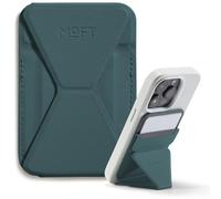 MOFT MagSafe Cartera Soporte para iPhone 17/16/15/14/13 Series Compatible con MagSafe, Soporte Magnético de MOVAS Cuero Vegano para Teléfono con 3 Ángulos de Visión, 2 Soportes Tarjetas (Selva)