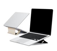 MOFT Soporte Adhesivo de Refrigeración para Portátil Con Flujo de Aire, 2 Ángulos de Visión Ajustables, Plegable y Compacto