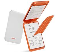 MOFT Soporte magnético para bloc de notas compatible con Magsafe, cuaderno abatible vertical a presión, incluye dos tipos de bloc de notas y bolígrafo invisible magnético, Misty Cove + Sunrise (MOVAS)