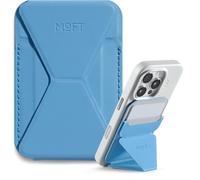 MOFT Soporte magnético para Cartera Compatible con iPhone 17/16/15/14/13/12, Ajuste de ángulo y Soporte de teléfono Compatible con Magsafe MOVAS, Jeans Desteñidos