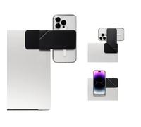 MOFT Soporte Magnético para Portátil e iPhone, Soporte Lateral Plegable y Ajustable para el Monitor del teléfono del Ordenador portátil, Soporte de expansión del Ordenador portátil (Negro)