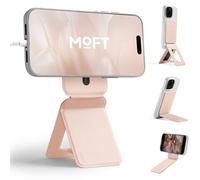MOFT Soporte Magnético para Teléfono, Soporte Trípode Compatible con MagSafe, Soporte Portátil Multifuncional con Ángulo Ajustable para Viajes, Reuniones y Vlogging (Rosa Melocotón)