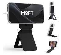 MOFT Soporte Magnético para Teléfono, Soporte Trípode Compatible con MagSafe, Soporte Portátil Multifuncional con Ángulo Ajustable para Viajes, Reuniones y Vlogging (Negro Azabache)