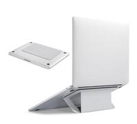 MOFT Soporte para computadora portátil, Soporte Adhesivo de refrigeración para portátil con Flujo de Aire para disipación de Calor con 2 ángulos de visión Ajustables, Soporte Plegable y portátil