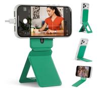 MOFT Trípode Movil para iPhone 17/16/15/14/13/12 Series, Trípode Universal Invisible Soporte para Teléfono con 3 Modos para Self-vlogging, Navegación, Fotografía Macro, Videollamada, Verde Oz