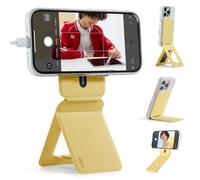 MOFT Trípode Movil para iPhone 17/16/15/14/13/12 Series, Trípode Universal Invisible Soporte para Teléfono con 3 Modos para Self-vlogging, Navegación, Fotografía Macro, Videollamada, Panna Cotta