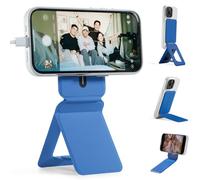 MOFT Trípode Movil para iPhone 17/16/15/14/13/12 Series, Trípode Universal Invisible Soporte para Teléfono con 3 Modos para Self-vlogging, Navegación, Fotografía Macro, Videollamada, Zafiro