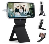 MOFT Trípode Movil para iPhone 17/16/15/14/13/12 Series, Trípode Universal Invisible Soporte para Teléfono con 3 Modos para Self-vlogging, Navegación, Fotografía Macro, Videollamada, Negro Azabache