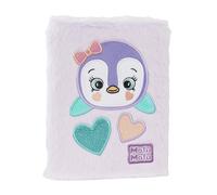 MOFU MOFU - Agenda escolar 2025-2026, agenda de 12 meses para niños y jóvenes, cubierta de felpa y detalles bordados, 352 páginas de colores con actividades y juegos, para escuela primaria y media, 13