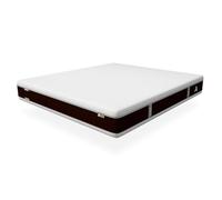 MOG CASA - Colchón viscoelástico con muelles ensacados 150 x 200 cm TENKAI by ARQYA, 28 cm Altura, Doble Cara frío y Calor, firmeza Media y Alta, 7 Zonas ergonómicas, Ideal para Cama de Matrimonio