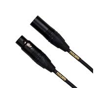 Mogami oro etapa Cable de micrófono XLR, Hembra XLR a XLR macho, 3 pines, contactos de oro, conectores rectos