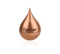 mogdi getup! - Mini amuleto de la suerte para hombres y mujeres, para mantener la esperanza, éxito, recuperación, resiliencia, ángel de la guarda (cobre vintage)