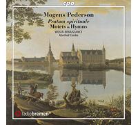 Mogens Pederson : Pratum spirituale, Motets. Weser-Renaissance, Cordes.
