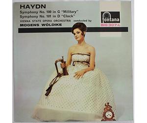 Mogens Woldike - Fontana - Big-307-L: Haydn Symphony no 100 (Military) and Symphony no 101 (The Clock): Mogens Woldike: Vinyl LP