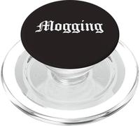 Mogging Meme Gen Z Slang Mog Mogged Atractivo Ajuste Deseable PopSockets PopGrip para MagSafe