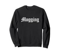 Mogging Meme Gen Z Slang Mog Mogged Atractivo Ajuste Deseable Sudadera