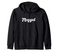 Mogging Meme Mogged Gen Z Slang Mog Guapo Atractivo Sudadera con Capucha