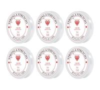 MOGITO 6 Rollos Hilo para Hacer Pulseras, Hilo Elástico para Pulseras 0.5mm 0.8mm 1mm, Cuerda Elástica Transparente, Línea Elástica de Cristal, para DIY Manualidades y Rosario