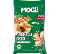 Mogli Triángulos Bio - Crema de Avellanas con Canela, Edición Invierno - 30 g Mogli