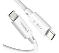 MOGOOD 10Gbps Transferencia de datos USB C Cable 3.1 Gen 2, 6.6FT 60W Entrega de energía y 4K Video USB C Cable para Thunderbolt 3/4, MacBook Air/Pro, iPad Pro, iPhone17, Monitores, Cubierta de vapor.