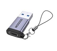 MOGOOD Adaptador USB C Hembra a USB Macho 3.0, USB C Hembra a Tipo A USB Macho Adaptador para Carga Rápida y Sincronización de Datos, para Apple Magsafe Watch 7/8 Compatible con iPhone iWatch AirPods