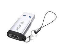 MOGOOD Adaptador USB C Hembra a USB Macho 3.0, USB C Hembra a Tipo A USB Macho Adaptador para Carga Rápida y Sincronización de Datos, para Apple Magsafe Watch 7/8 Compatible con iPhone iWatch AirPods