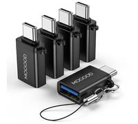 MOGOOD Adaptador USB C Macho a USB 3.0 Hembra, Adaptador USB a USB C OTG convertidor Compatible con MacBook Pro, Chromebook, Pixelbook, Microsoft Surface Go, Samsung Galaxy S20 S21 S22 Pixel