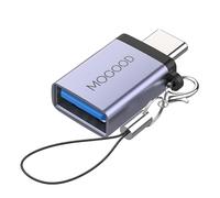 MOGOOD Adaptador USB C Macho a USB 3.0 Hembra, Adaptador USB a USB C OTG convertidor Compatible con MacBook Pro, Chromebook, Pixelbook, Microsoft Surface Go, Samsung Galaxy S20 S21 S22 Pixel