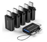 MOGOOD Adaptador USB C Macho a USB 3.0 Hembra, Adaptador USB a USB C OTG convertidor Compatible con MacBook Pro, Chromebook, Pixelbook, Microsoft Surface Go, Samsung Galaxy S20 S21 S22 Pixel