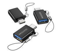 MOGOOD Adaptador USB C Macho a USB 3.0 Hembra, Adaptador USB a USB C OTG convertidor Compatible con MacBook Pro, Chromebook, Pixelbook, Microsoft Surface Go, Samsung Galaxy S20 S21 S22 Pixel