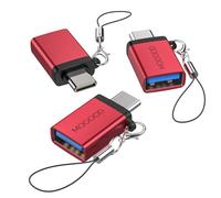 MOGOOD Adaptador USB C Macho a USB 3.0 Hembra, Adaptador USB a USB C OTG convertidor Compatible con MacBook Pro, Chromebook, Pixelbook, Microsoft Surface Go, Samsung Galaxy S20 S21 S22 Pixel