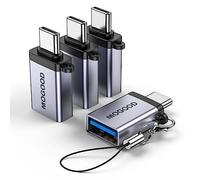 MOGOOD Adaptador USB C Macho a USB 3.0 Hembra, Adaptador USB a USB C OTG convertidor Compatible con MacBook Pro, Chromebook, Pixelbook, Microsoft Surface Go, Samsung Galaxy S20 S21 S22 Pixel