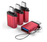 MOGOOD Adaptador USB C Macho a USB 3.0 Hembra, Adaptador USB a USB C OTG convertidor Compatible con MacBook Pro, Chromebook, Pixelbook, Microsoft Surface Go, Samsung Galaxy S20 S21 S22 Pixel