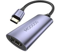 MOGOOD USB C a HDMI Adapter [4K@60Hz, Thunderbolt 3/4] para la Serie iPhone 15, MacBook Pro/Air, Surface Book y adaptadores USB de Alta Velocidad de Tipo C a HDMI para computadoras portátiles