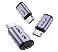 MOGOOD USB C Adaptador masculino a femenino, admite 100W de carga rápida de 40GBps transferencia de datos 8K@60Hz Salida de video para USB4,Thunderbolt 4/3,computadora portátil,muelle de vapor,tableta