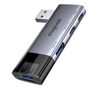 MOGOOD USB Hub, USB 3.0 Hub Multi USB Port Expander, Splitter Adaptador de Puertos múltiples para Ordenador portátil, PC de Escritorio, Xbox, PS5, ratón, Teclado y más