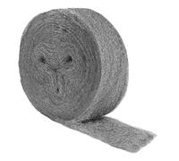 MOGRQAP Lana de Acero 00 para Proteger Contra Ratones, 20M Lana de Acero 00 para Agujeros, Grietas en Paredes, Lanas de Alambre para Limpieza y Pulido de Madera, Vidrio, Metal, Bronce, Cobre