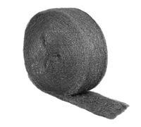 MOGRQAP Lana de Acero para Proteger Contra Ratones, 20M Lana de Acero 0000 para Agujeros, Grietas en Paredes, Lanas de Alambre para Limpieza y Pulido de Madera, Vidrio, Metal, Bronce, Cobre