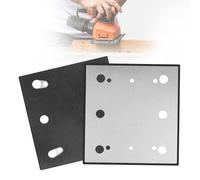 MOGRQAP Plato de lijado cuadrado para Makita BO4556 placa de lijado 1/4 compatible con Makita 158324-9-SPD17 BO4556 BO4557 BO4558 BO4565