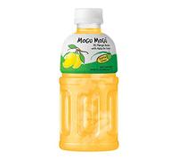 Mogu Mogu Jugo de fruta con Nata de Coco, 10.82 onzas líquidas (mango, paquete de 24)